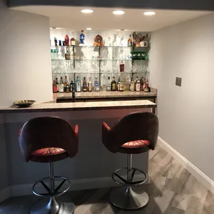 a wet bar