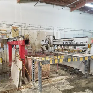 a view of a machine shop