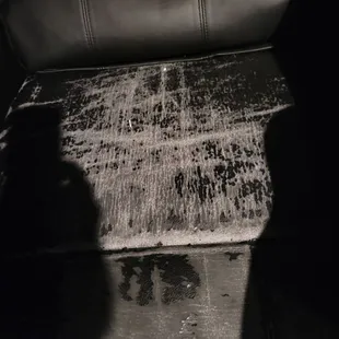 Bring your own seat cover....or sit on a warm moist seat...