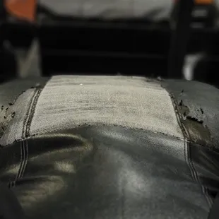 It's time to replace this cover Lodi Cinemas. Auditorium 7 Row F Seat 6. Ty!