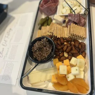 Charcuterie on the wine tour stops