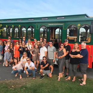 Reserve your own trolley for your next special occasion or team building event!