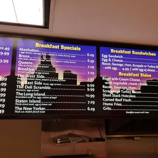 Bill Lewis of Vero Beach, Florida, dining at Loeb's N.Y. Deli in Washington, D.C.
