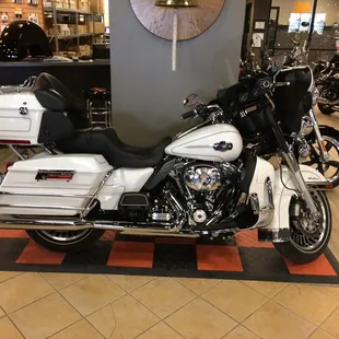 The bike purchase celebration bell.