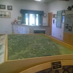 Inside looking towards the entrance.