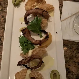 Octopus and calamari not oily