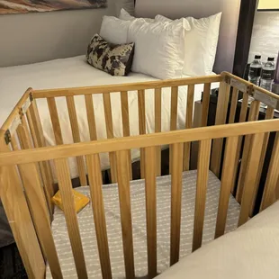 We requested a pack n play for our toddler