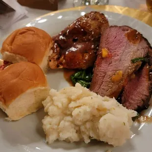 TERIYAKI CHICKEN &amp; TRI-TIP!