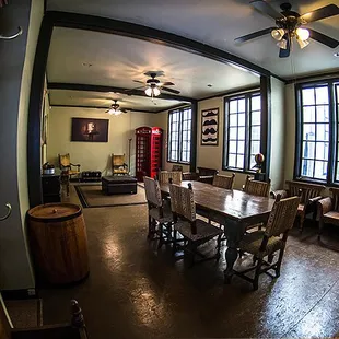 Loft 84 Groom's Room. A great place for the groom and his groomsmen to get ready and relax in before the wedding.