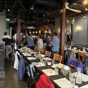 View towards the bar area