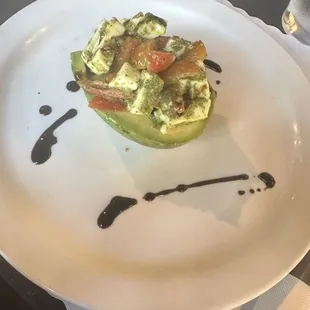 Stuffed avocado. I would I could eat this everyday
