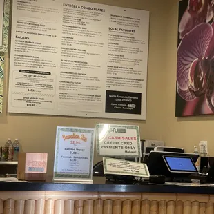 Inside of restaurant