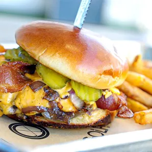 The Oozy Burger!