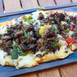 pizza, food