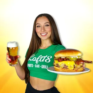 Vibe dining - sports bar cuisine!