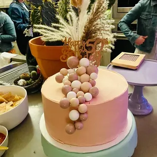 10" RASPBERRY CHAMBORD SIGNATURE CAKE