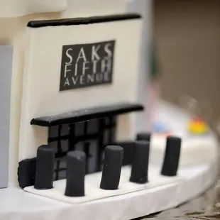 Saks Fifth Avenue store front that we built.