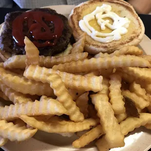 Burger plate