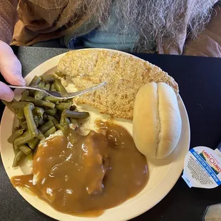 Pork Tenderloin Dinner $13.75