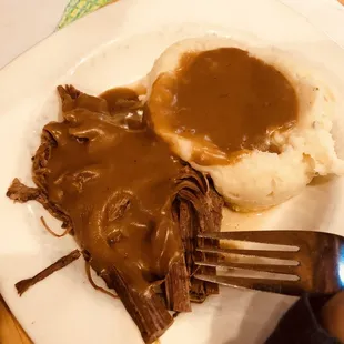 Roast beef kids meal