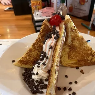 Volcano French Toast, yum!