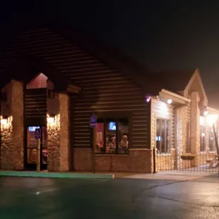 Storefront for Log Cabin