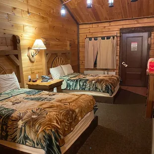 Spacious rooms