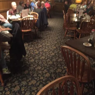 people sitting at tables