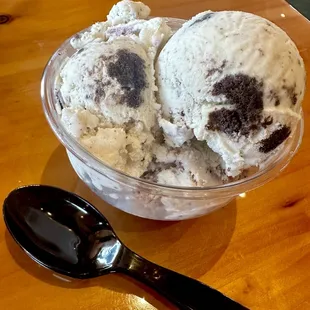 Blueberry Waffle Cone &amp; Cookie Monster