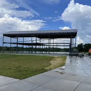 a view of a baseball field