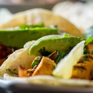 Tofu Poblano Tacos