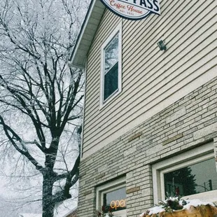 the outside of the building