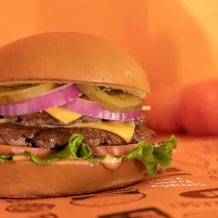 Double Logan's Burger