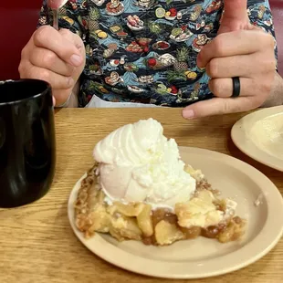 Apple pie Ala mode a must have. Coconut pie didn&apos;t last long enough for a photo!!!