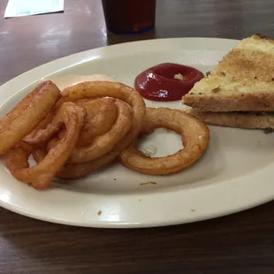 This was after I ate half of the sandwich.  It wasn&apos;t what I expected, but I was really hungry.