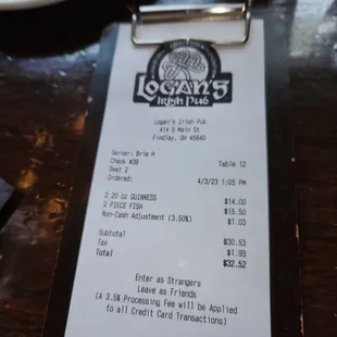 FYI:  There&apos;s A 3.5% Surcharge For Using A Credit Card.  They Also Will Charge You Sales Tax On Top Of The Surcharge.