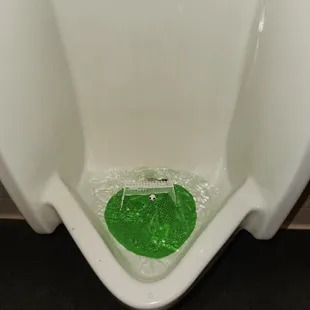 Guys Can Tap Into Their Inner 7 Year Old With This Soccer Toy In The Urinal.