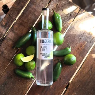 Limited edition Jalapeno Lime Vodka. Get this when its released again, it goes fast!
