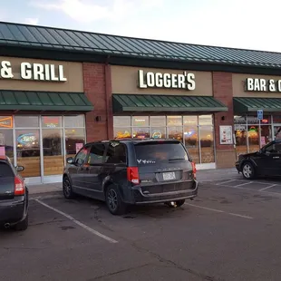 The outside of Loggers