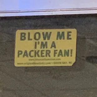 Packer Bar on the Minnesota Boarder!