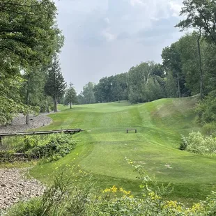 Beautiful roar 4.  Don't be scared, this was the tightest of any hole.