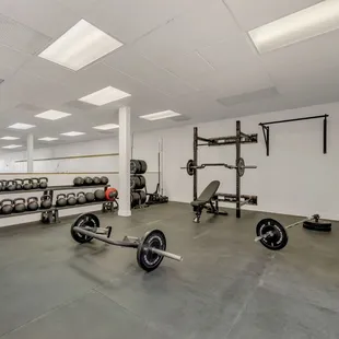 Weight Room!
We offer strength and conditioning classes.