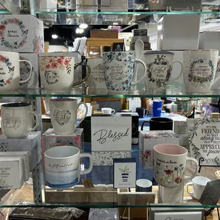 Porcelain mugs