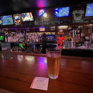 Cold beer and a hot ticket.