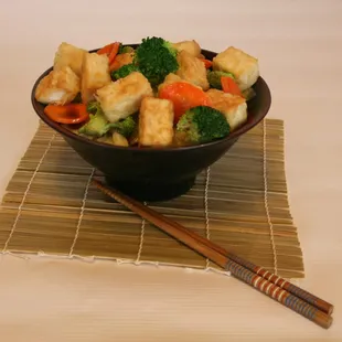 Tofu Veggie Bowl