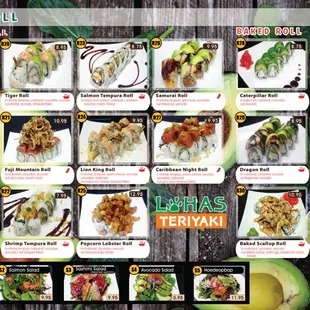 sushi and sashimi