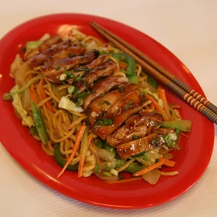Chicken Yakisoba