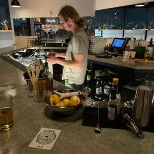 This is the bartender