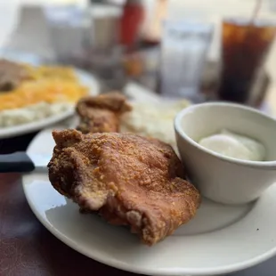 chicken wings and fried chicken, food