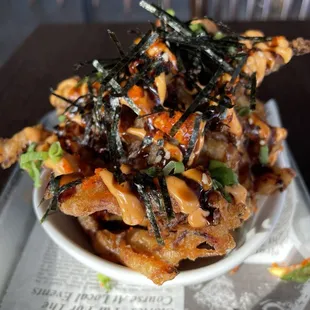 ika tempura $9